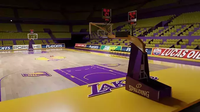 Basketball Arena Stadium