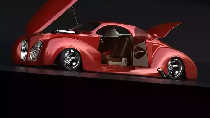 hotrod ford 1937 coupe