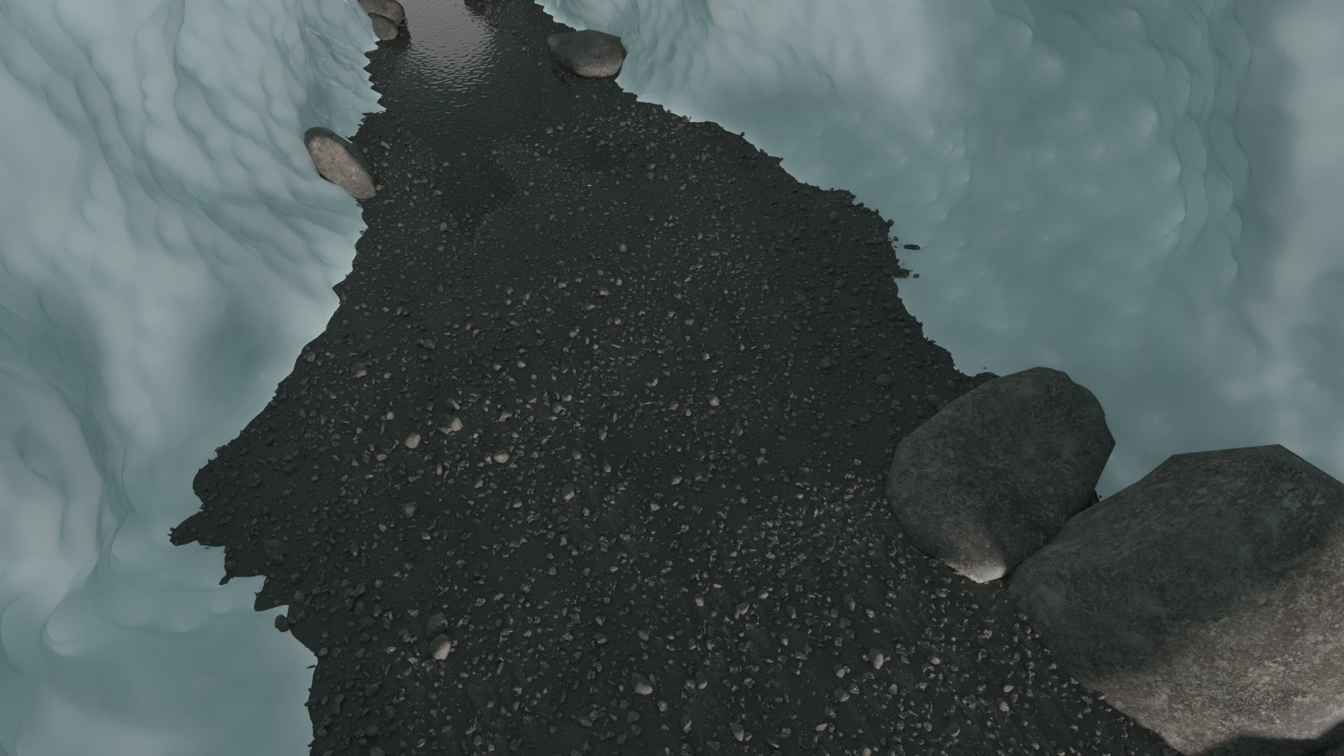 Ice Cave 3D model_6