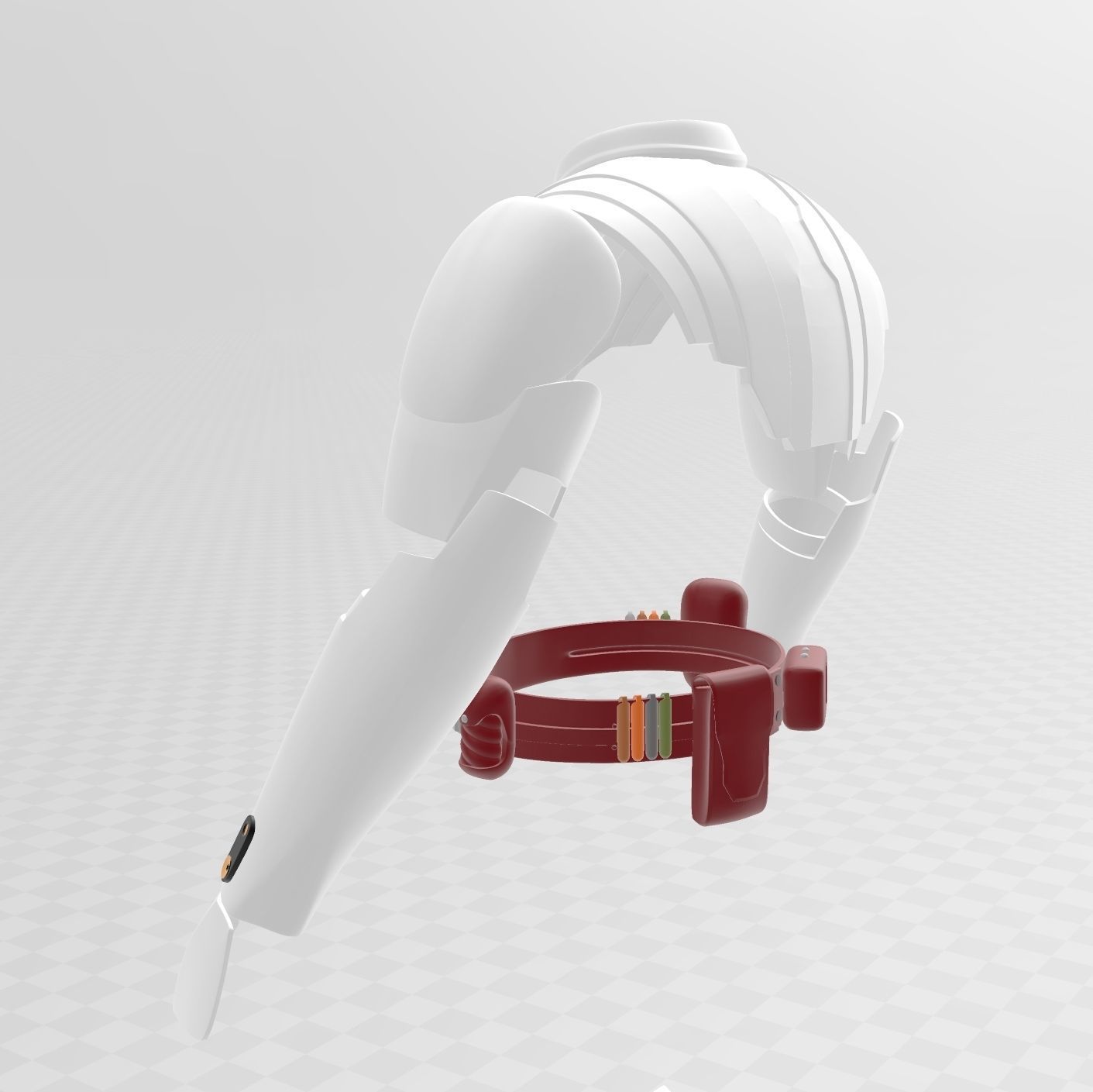 Star Wars Obiwan General Kenobi  Aromr Coplay 3D print model_2