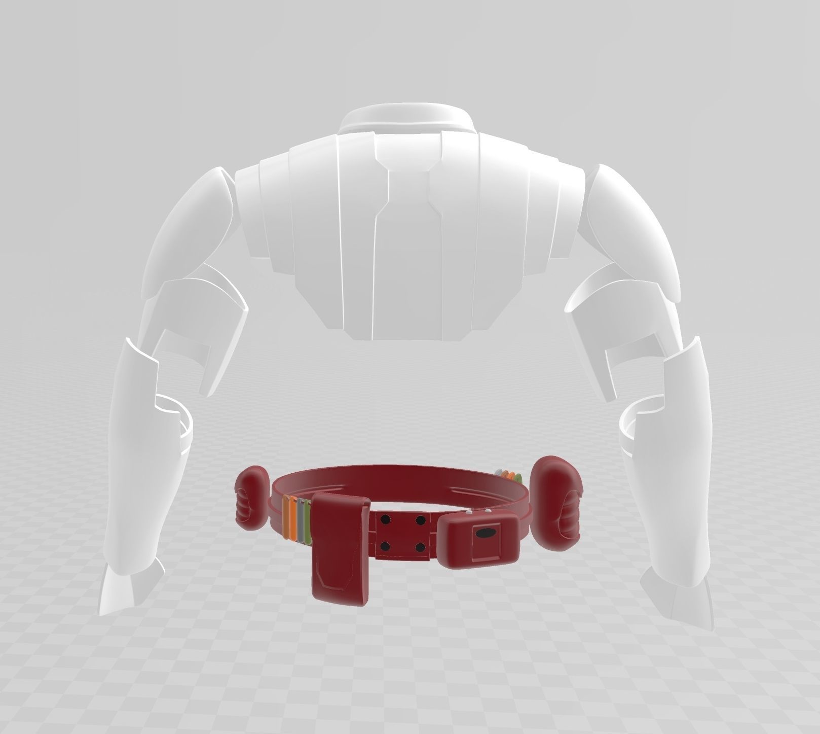 Star Wars Obiwan General Kenobi  Aromr Coplay 3D print model_3