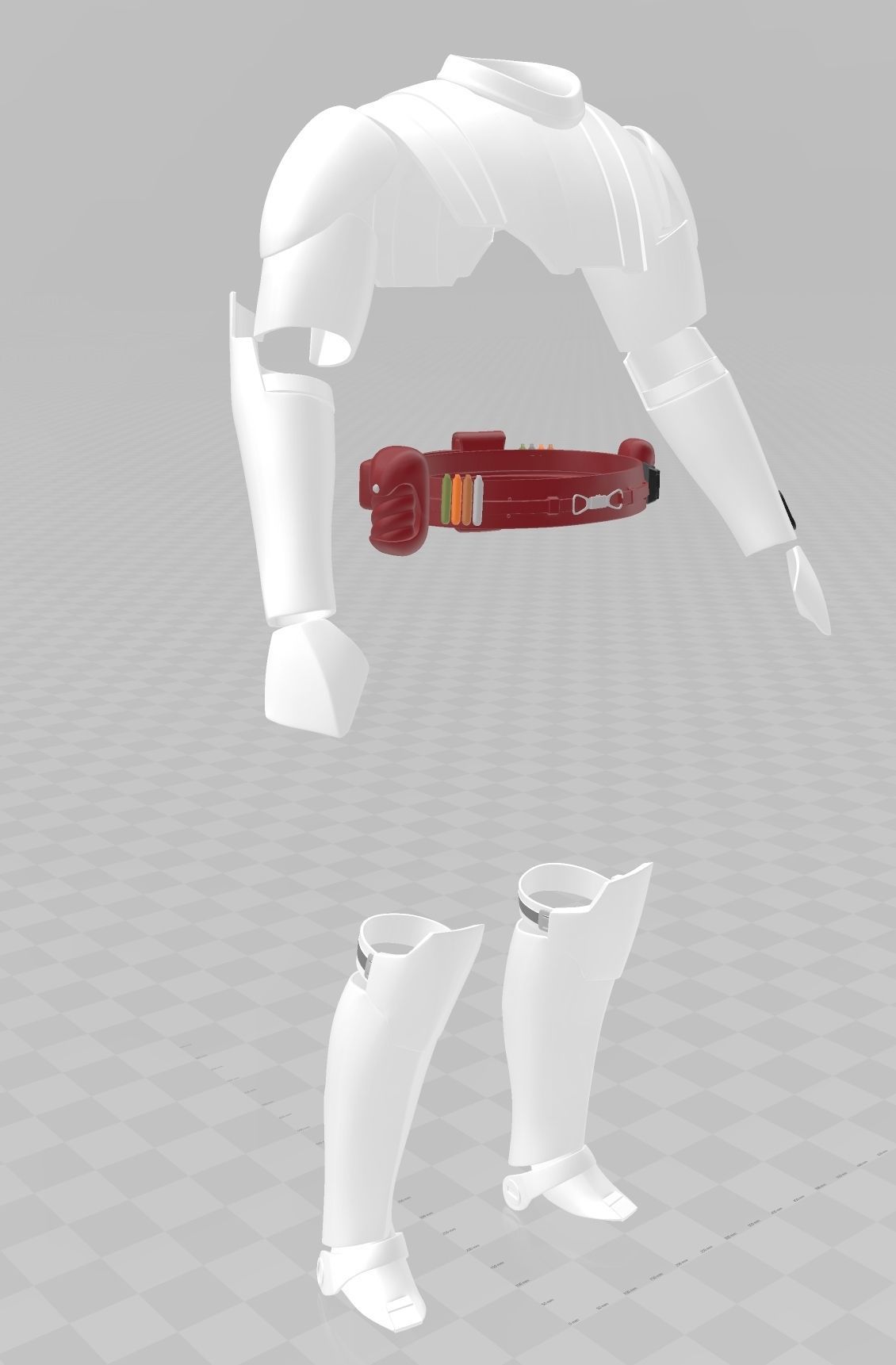 Star Wars Obiwan General Kenobi  Aromr Coplay 3D print model_13