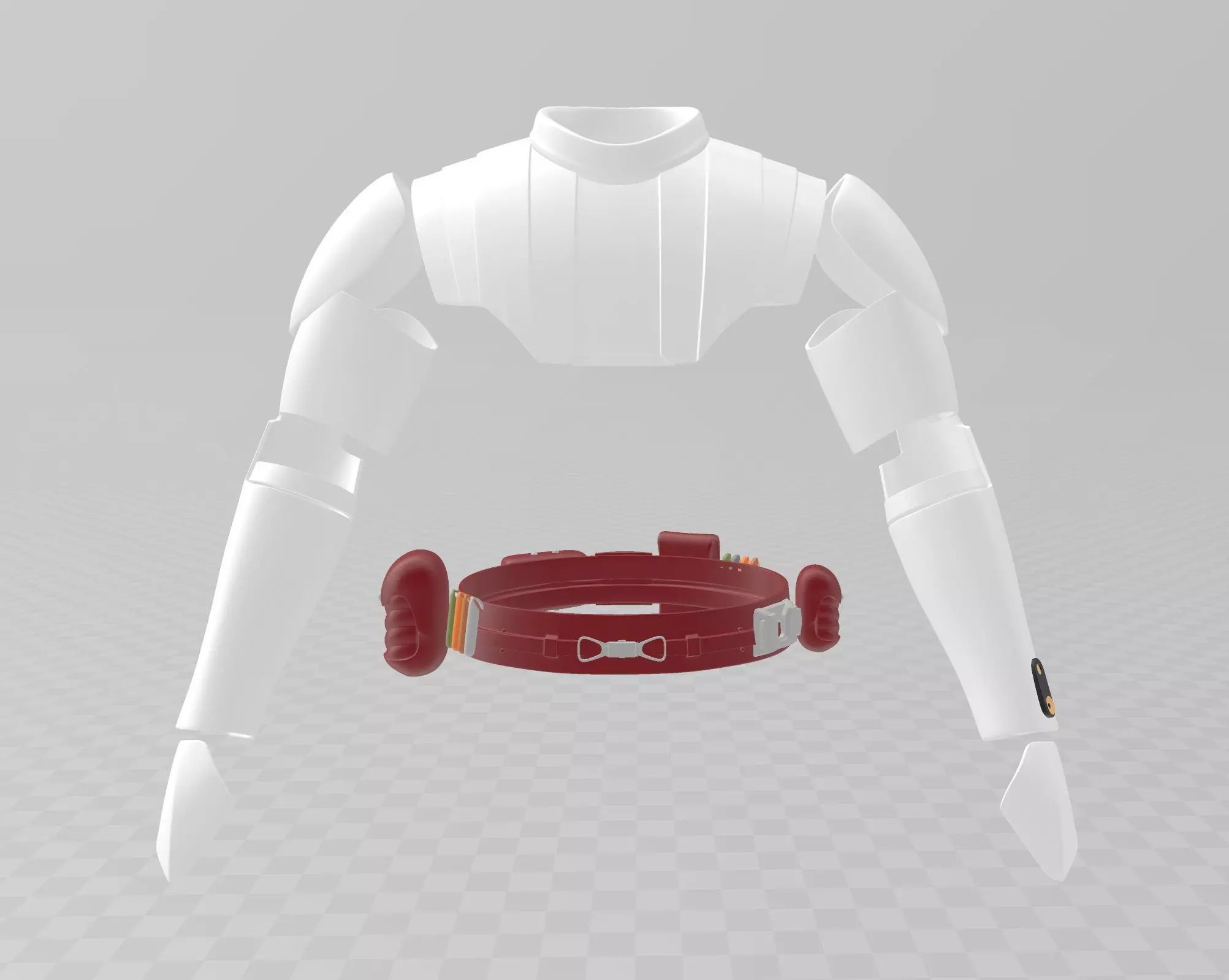 Star Wars Obiwan General Kenobi  Aromr Coplay 3D print model_0