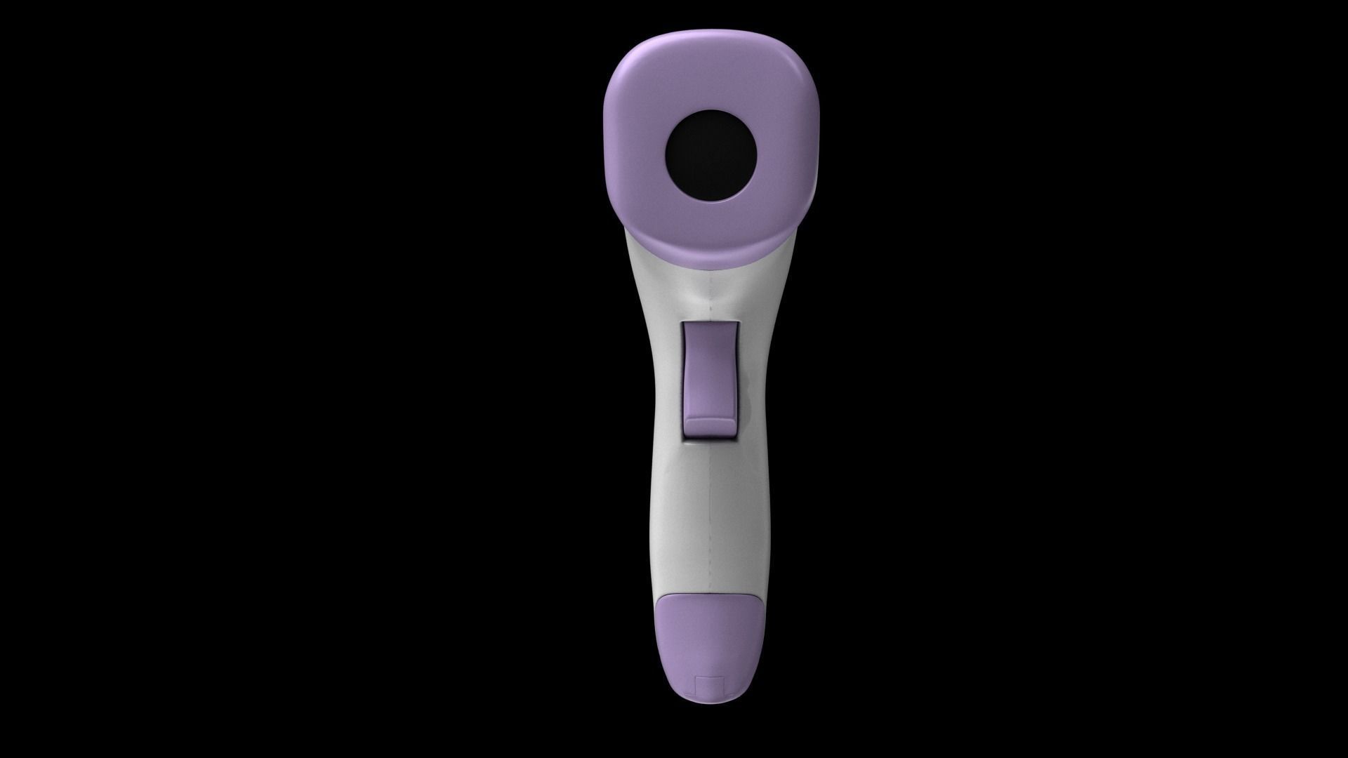 Thermometer DT8809c Temperature Gun lowpoly model Low-poly 3D model_2