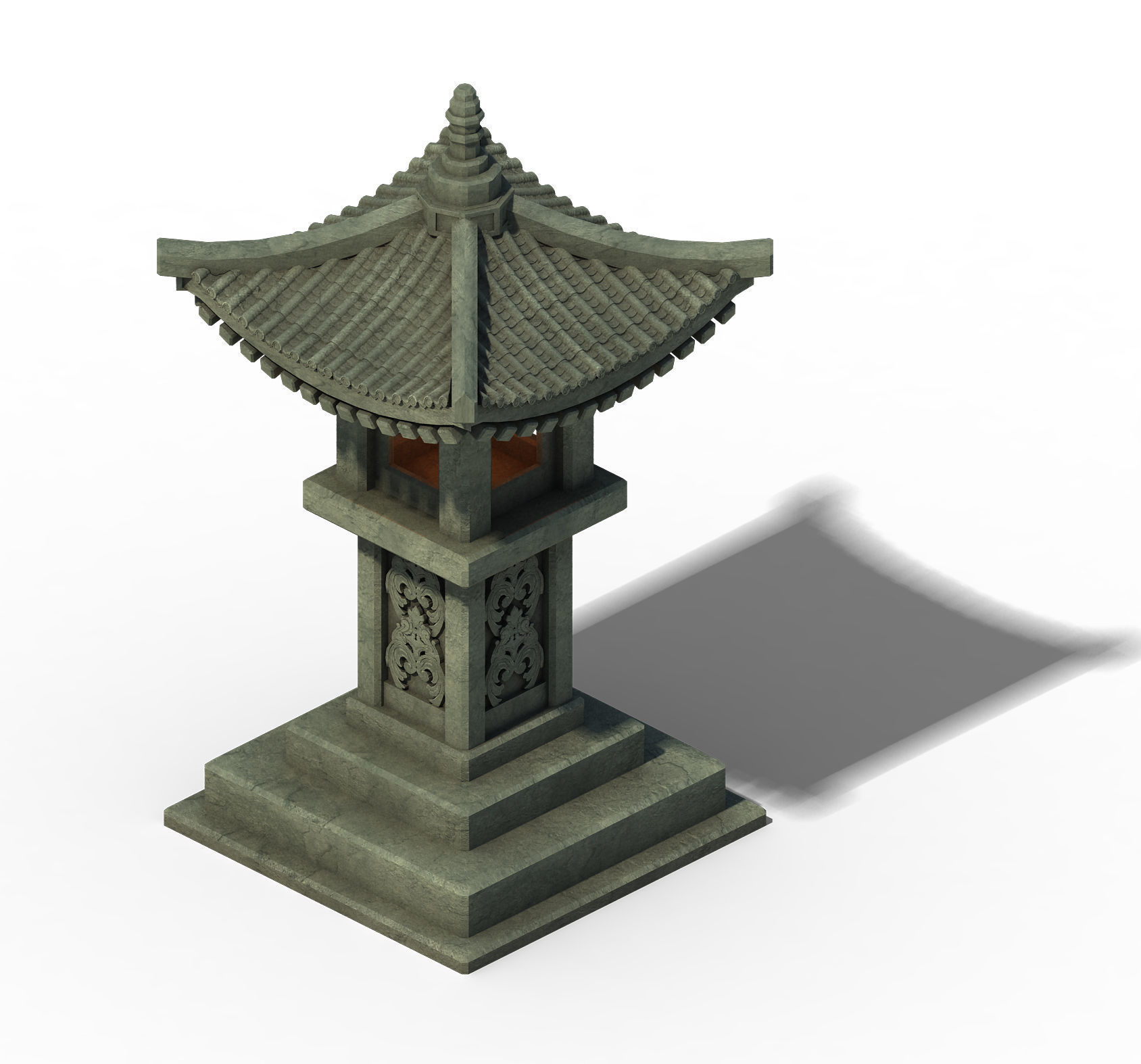 Architecture - Windland Prairie - Stone Lamp 01