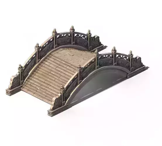 Architecture - Windland Prairie Stone Bridge 01