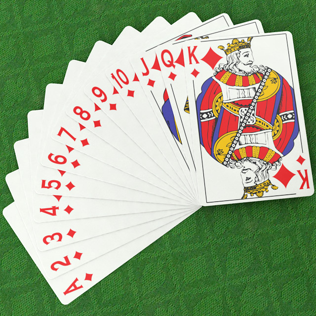 Playing Cards 3D model_1