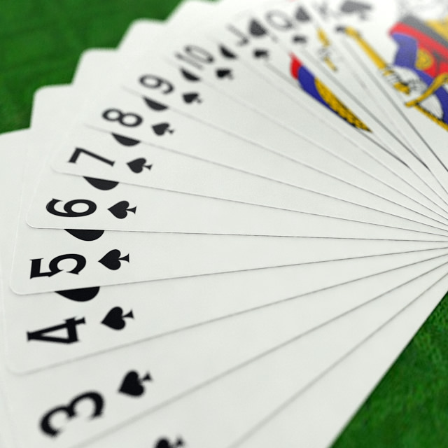 Playing Cards 3D model_3
