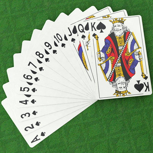 Playing Cards 3D model_4