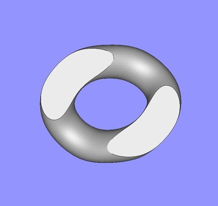 8mm Wide Loose Chain Link 3D print model_4