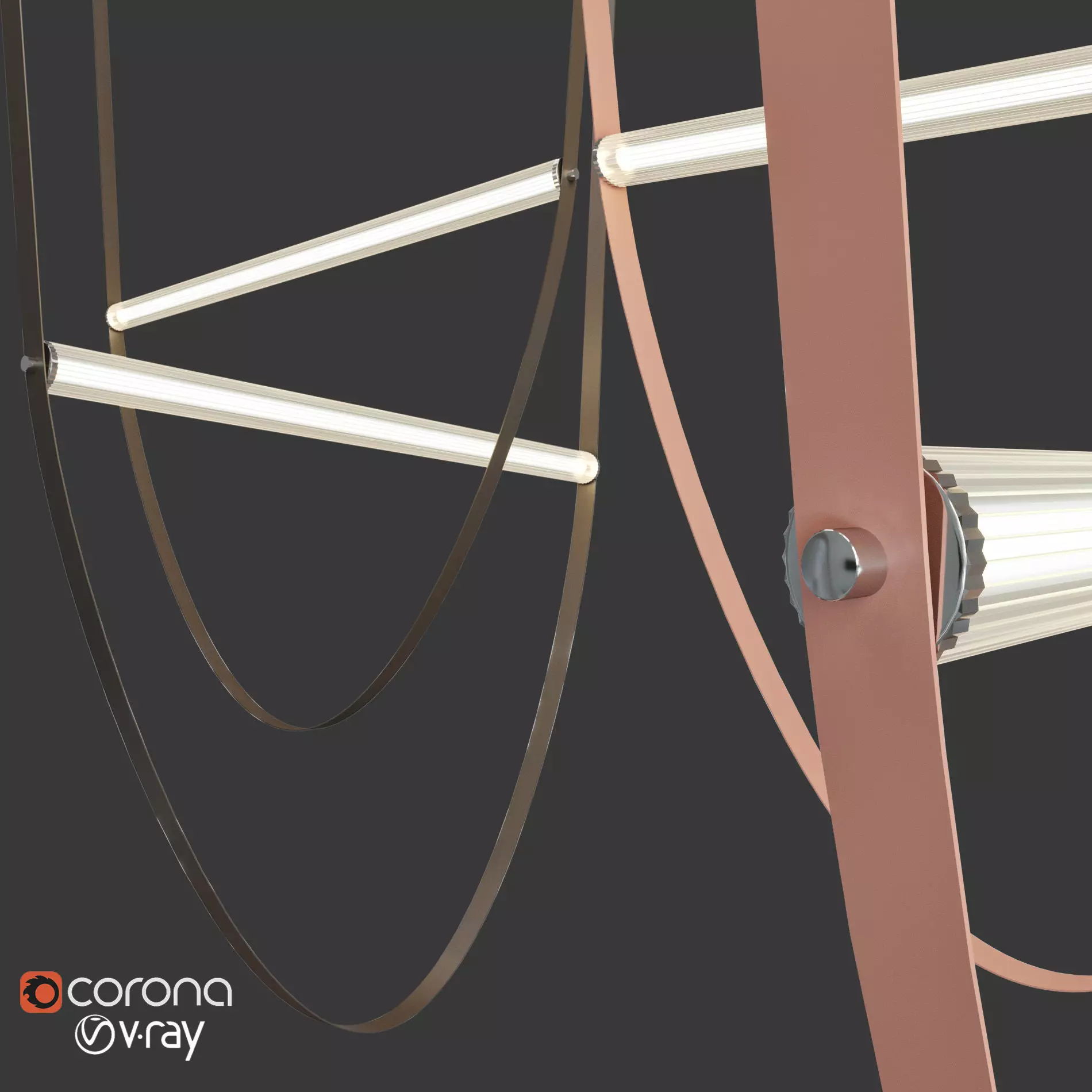 WireLine ladder 3D model_0