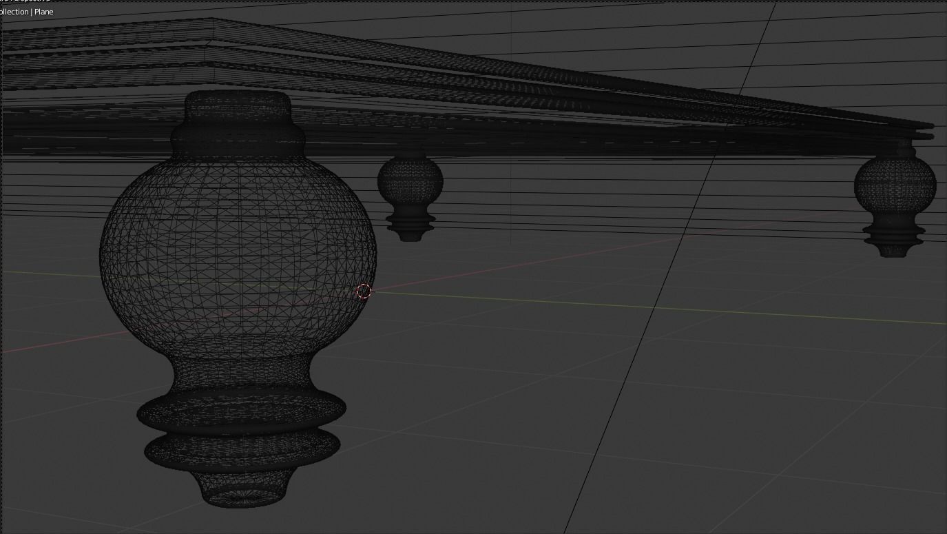 Coffee table Free 3D model_6