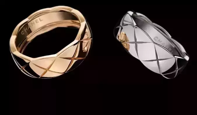 wedding ring 3d models download 3D print model jewelry 