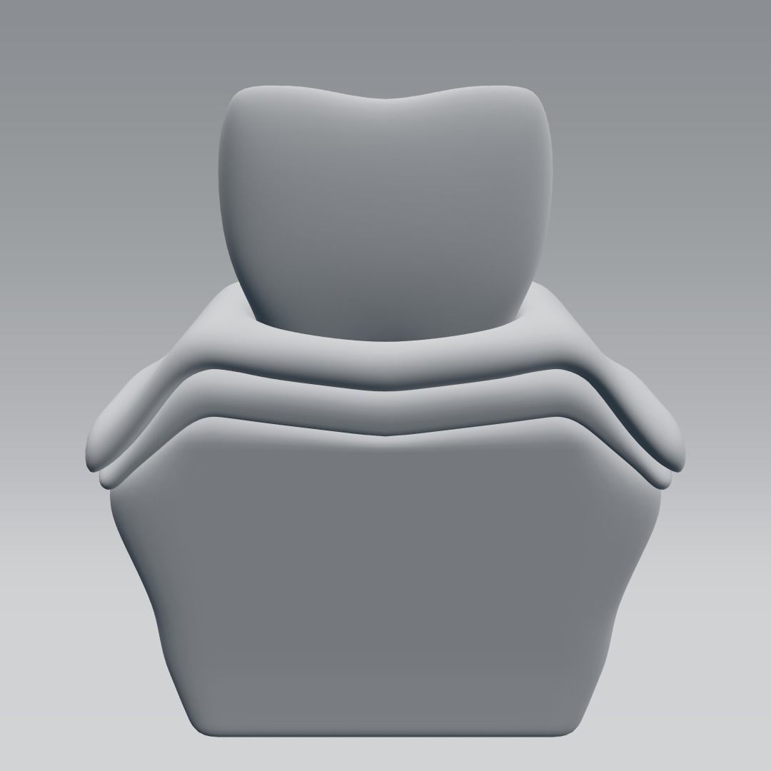 Tooth anatomy 3D model_4