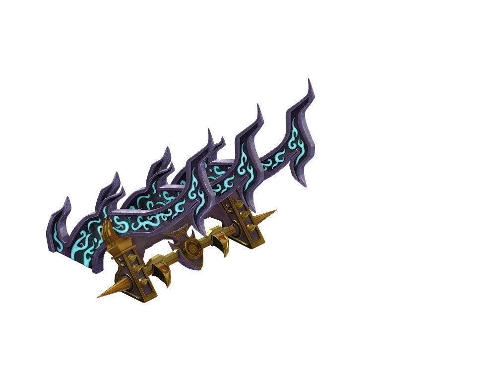 Game Model - Hanging Garden - Magic Army Camp Fenc 3D model_2