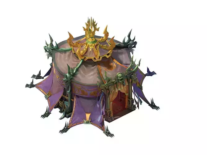 Game Model - Hanging Garden - Magic Army tent