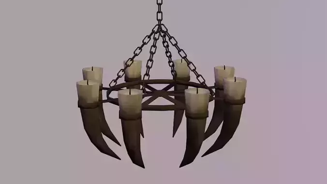 Viking Lustres Handpainted