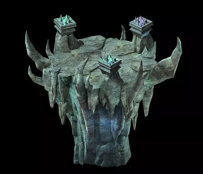 Game Model - Lianqi Cave 10 3D model_0