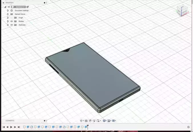 Android Phone Prototype 3D model