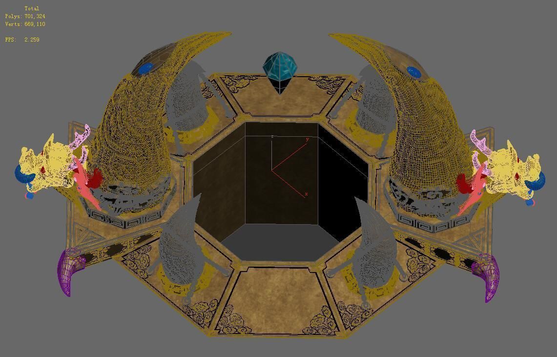 Lingquan - spring eyes 3D model_2