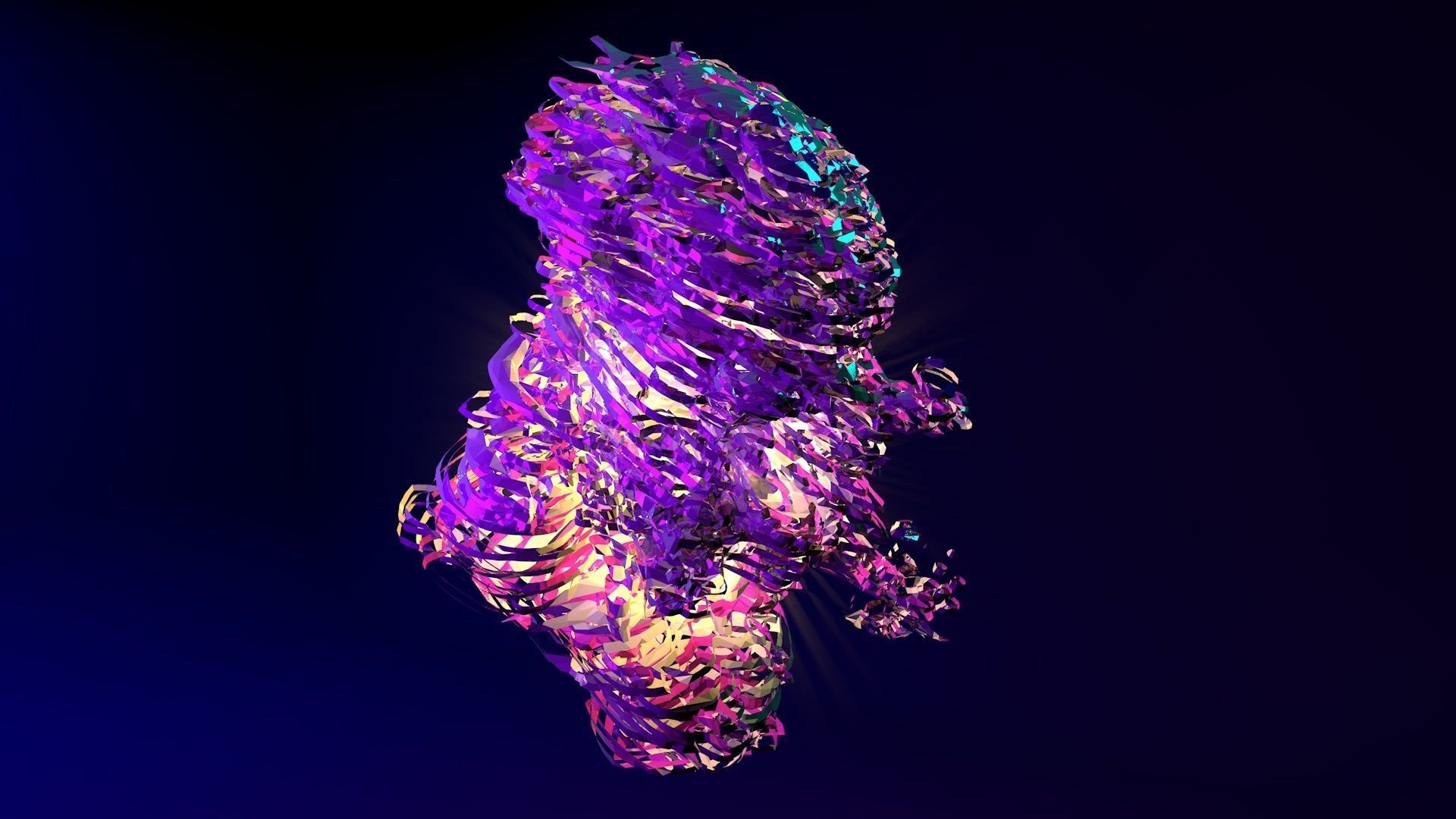 Sripes of Kraken Free 3D model_1