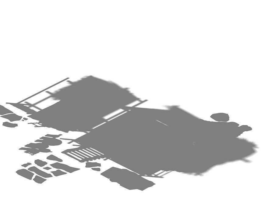 Game Model - Thatched Cottage 02 3D model_2