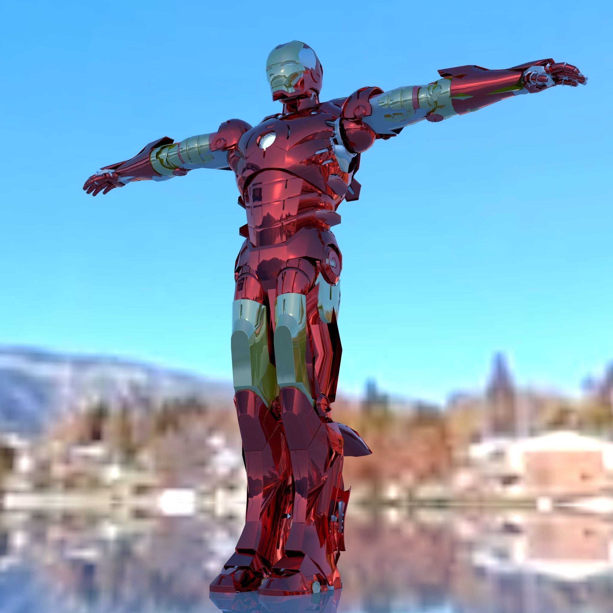 Iron Man 2020 3D model_7