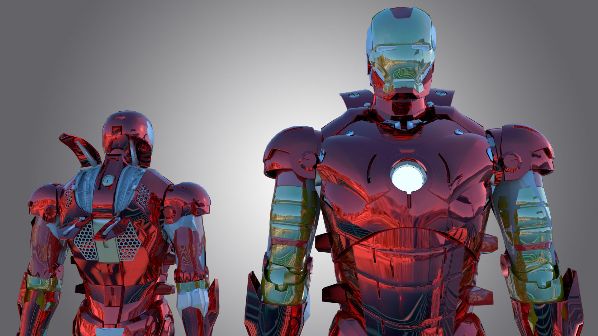 Iron Man 2020 3D model_1