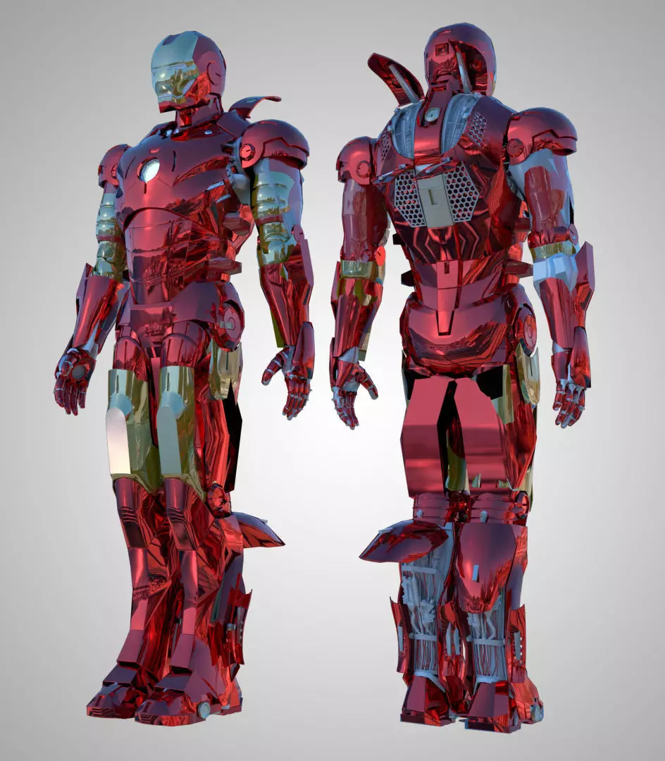 Iron Man 2020 3D model_0
