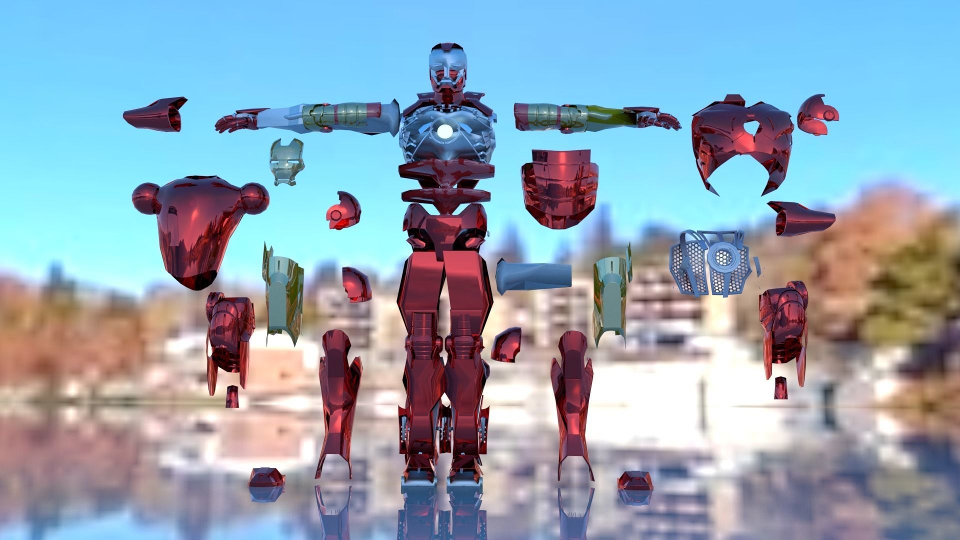 Iron Man 2020 3D model_2
