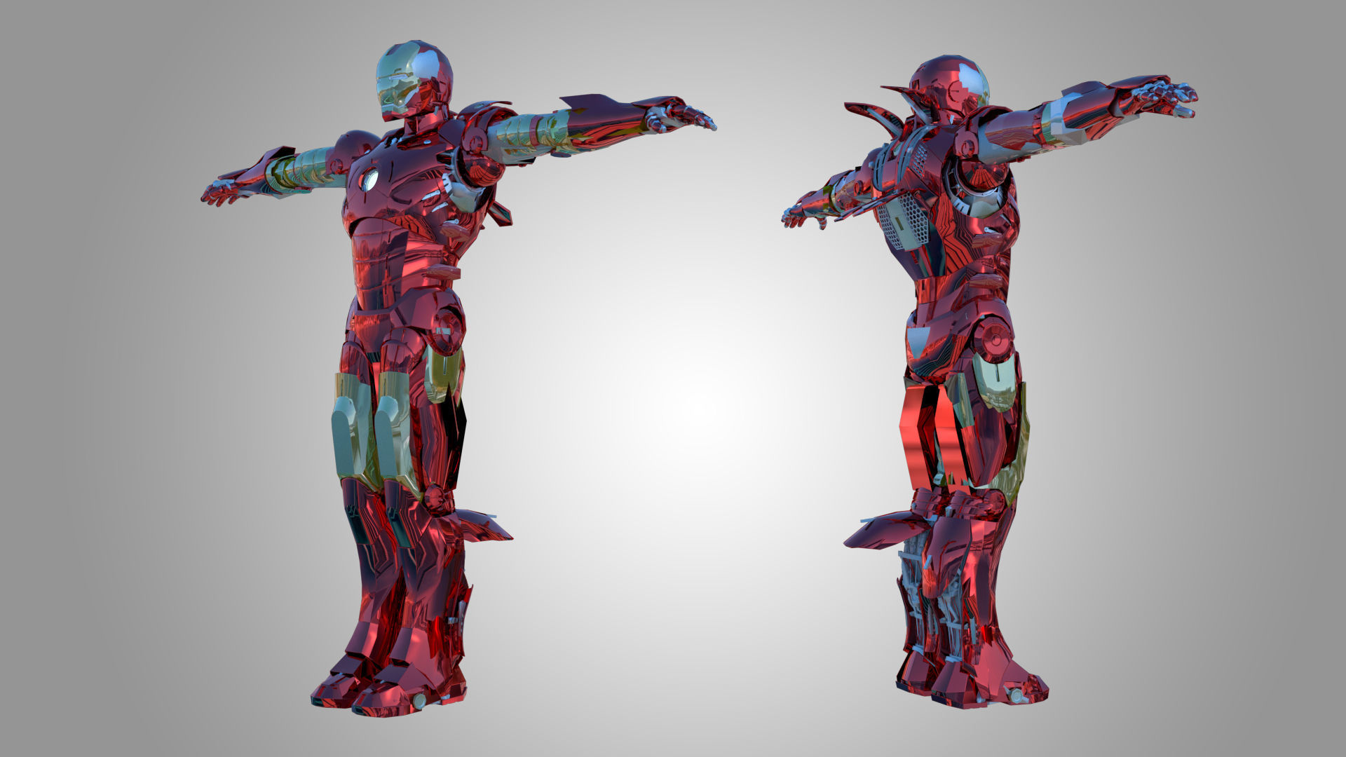 Iron Man 2020 3D model_8