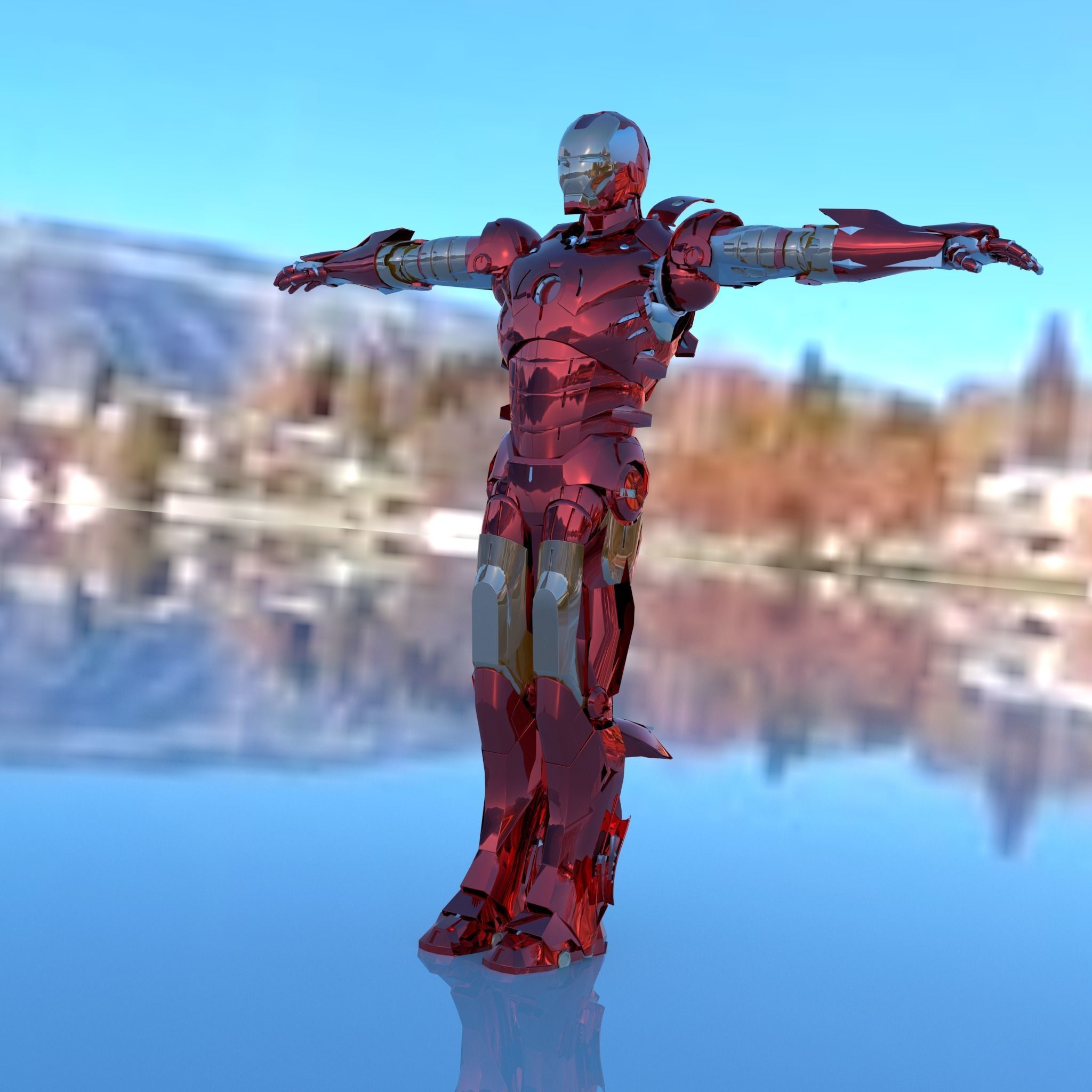 Iron Man 2020 3D model_9