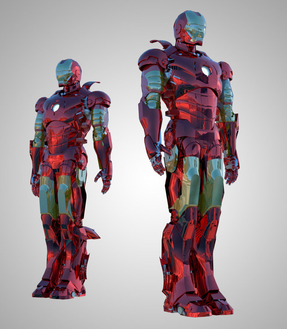 Iron Man 2020 3D model_4