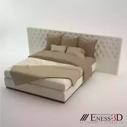 Pro - Bed Bolzan Selene XL 3D model
