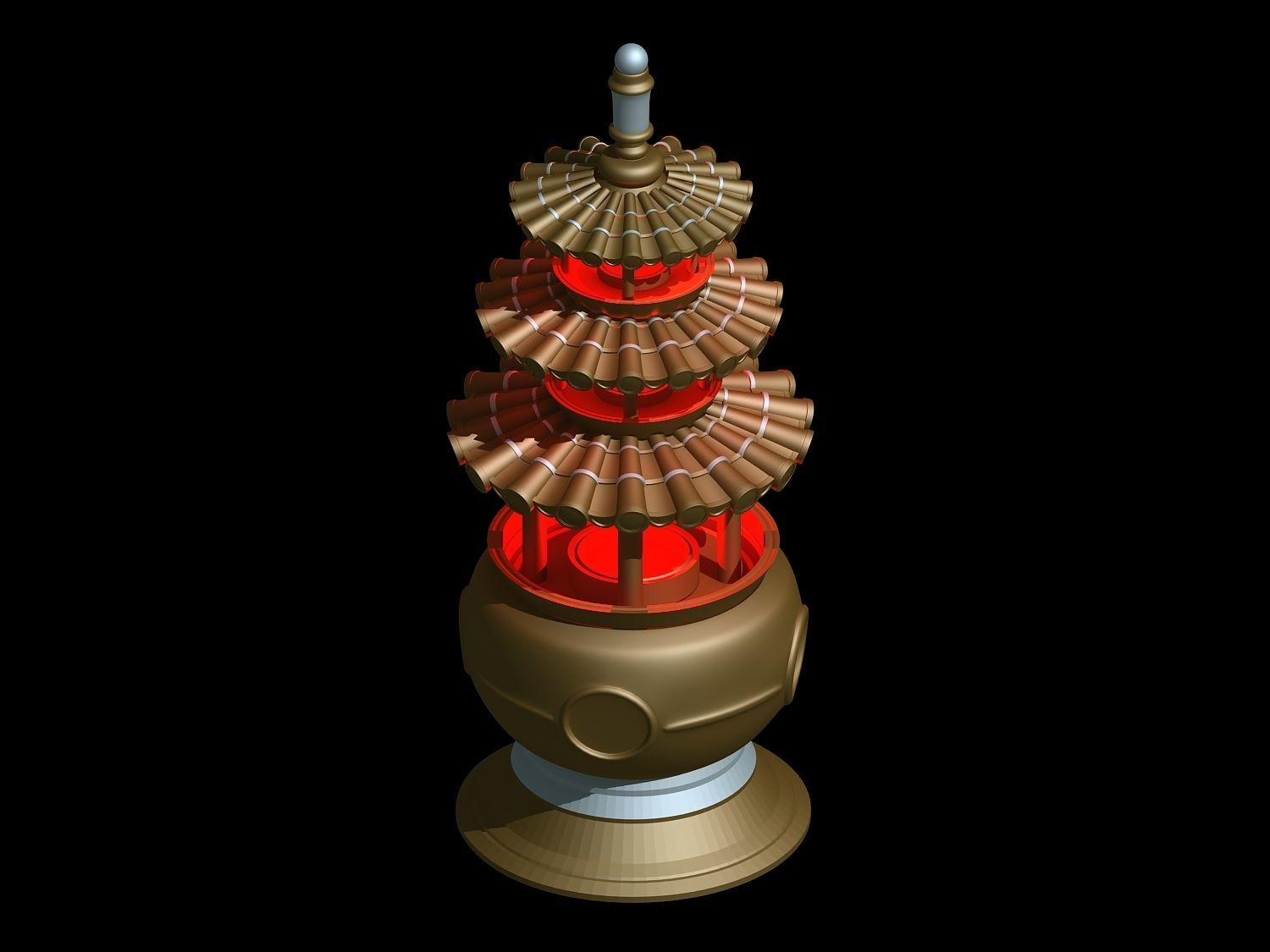 Magic are - lights 2 3D model_1