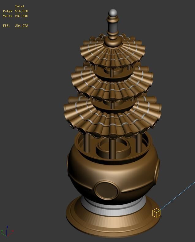 Magic are - lights 2 3D model_4