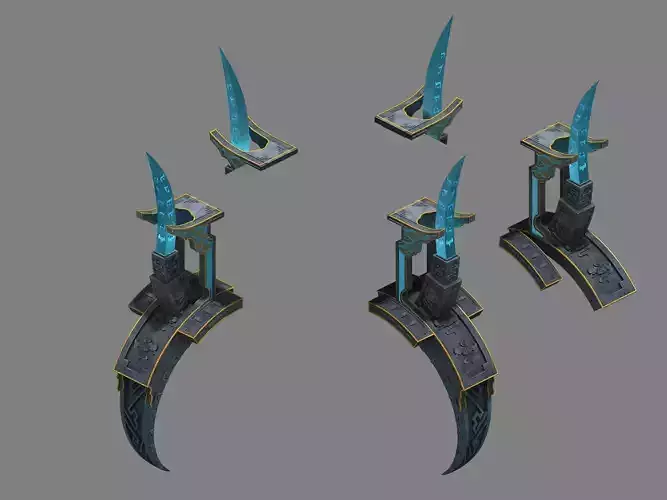 Magic City - roadside pillars