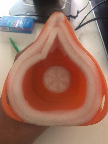 mask  3 types of filters Free 3D print model