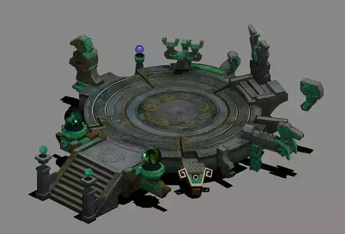 Mu Lan Temple - transmission point 25