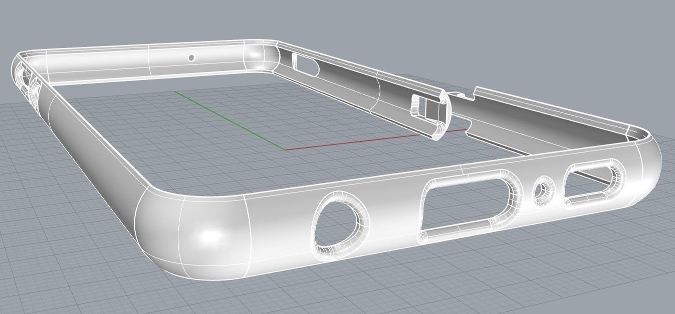 Bumper case for Samsung Galaxy S10e 3D print model_4