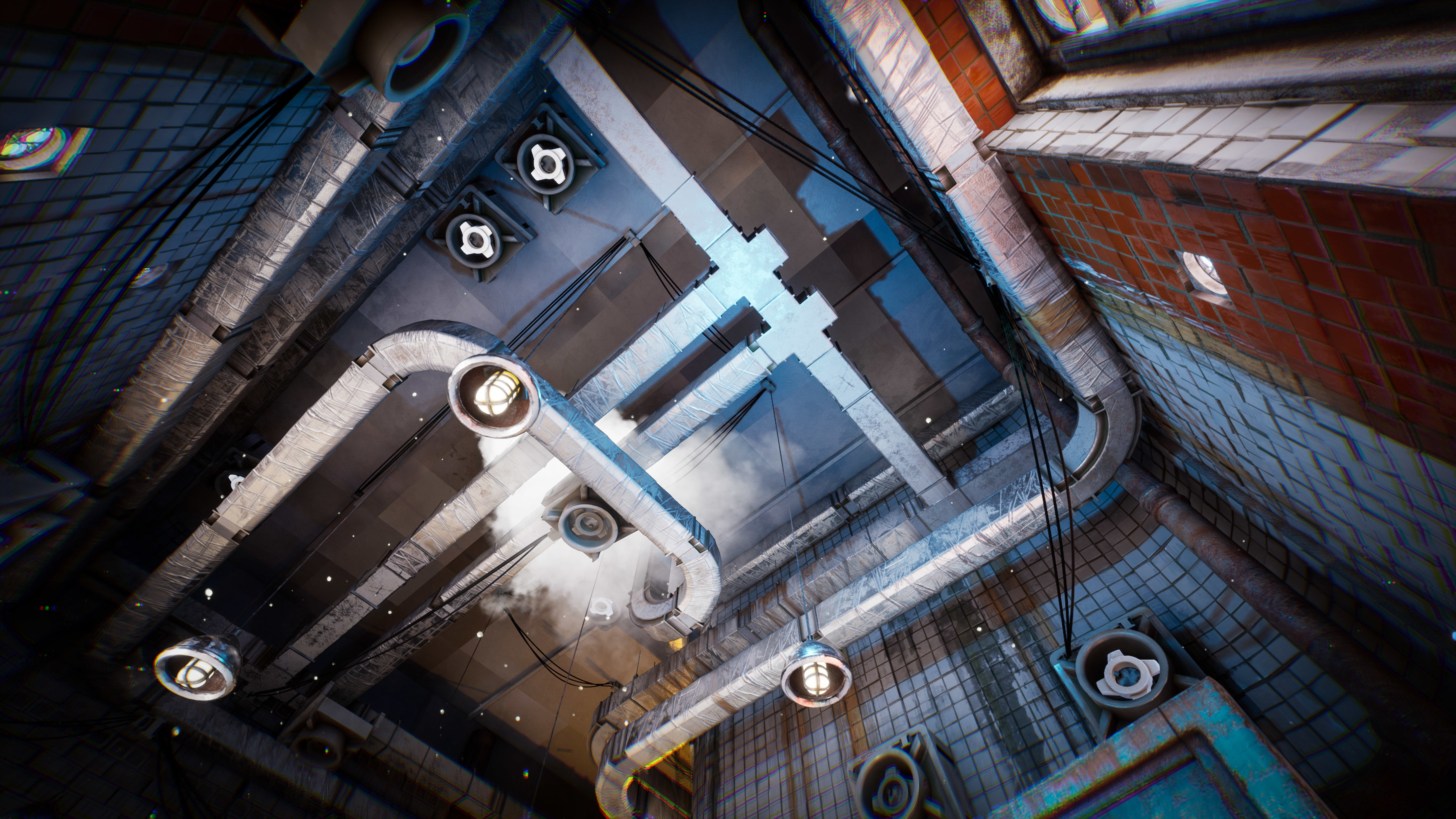 Cyberpunk Toilet Low-poly 3D model_6