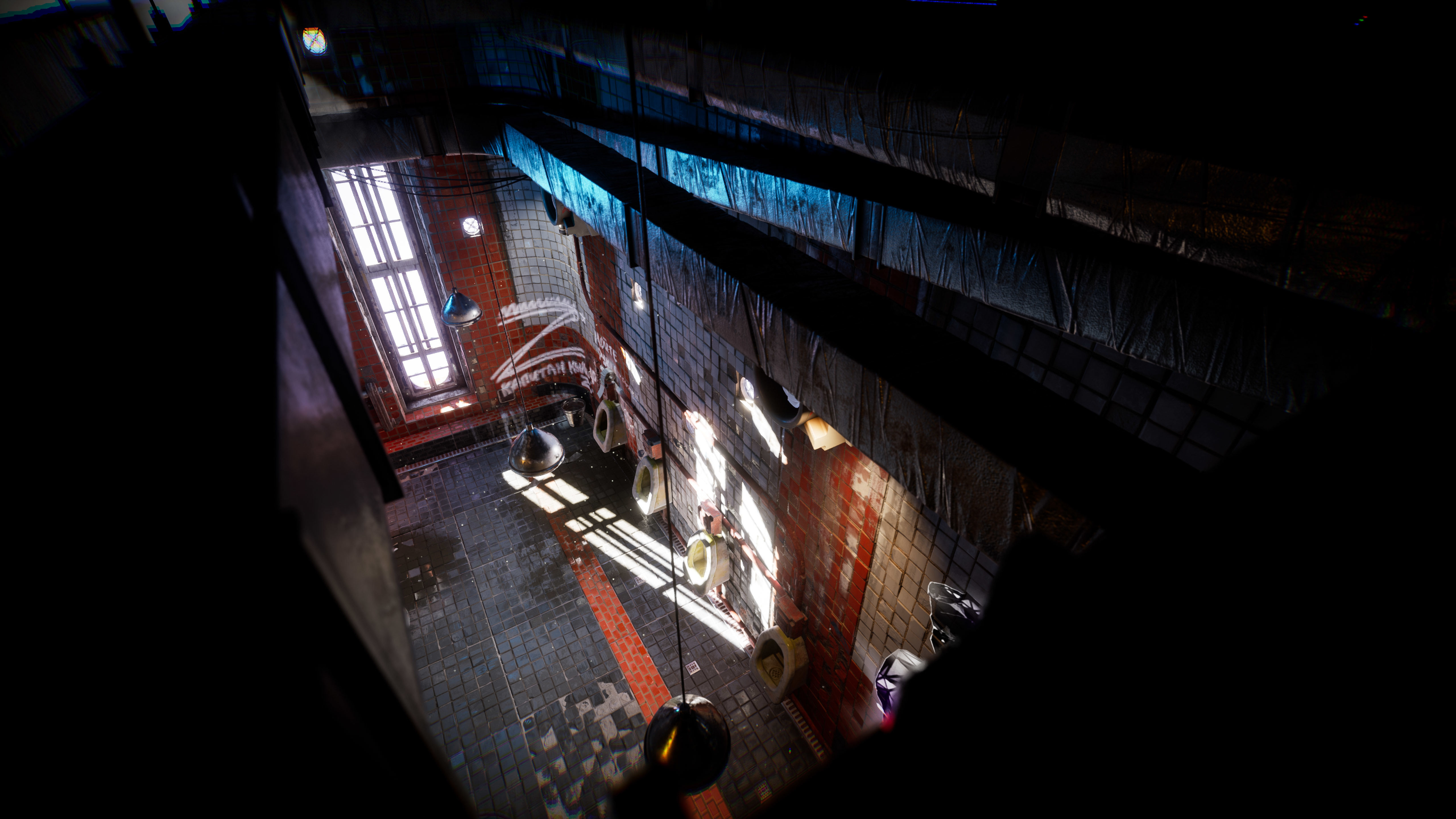 Cyberpunk Toilet Low-poly 3D model_8