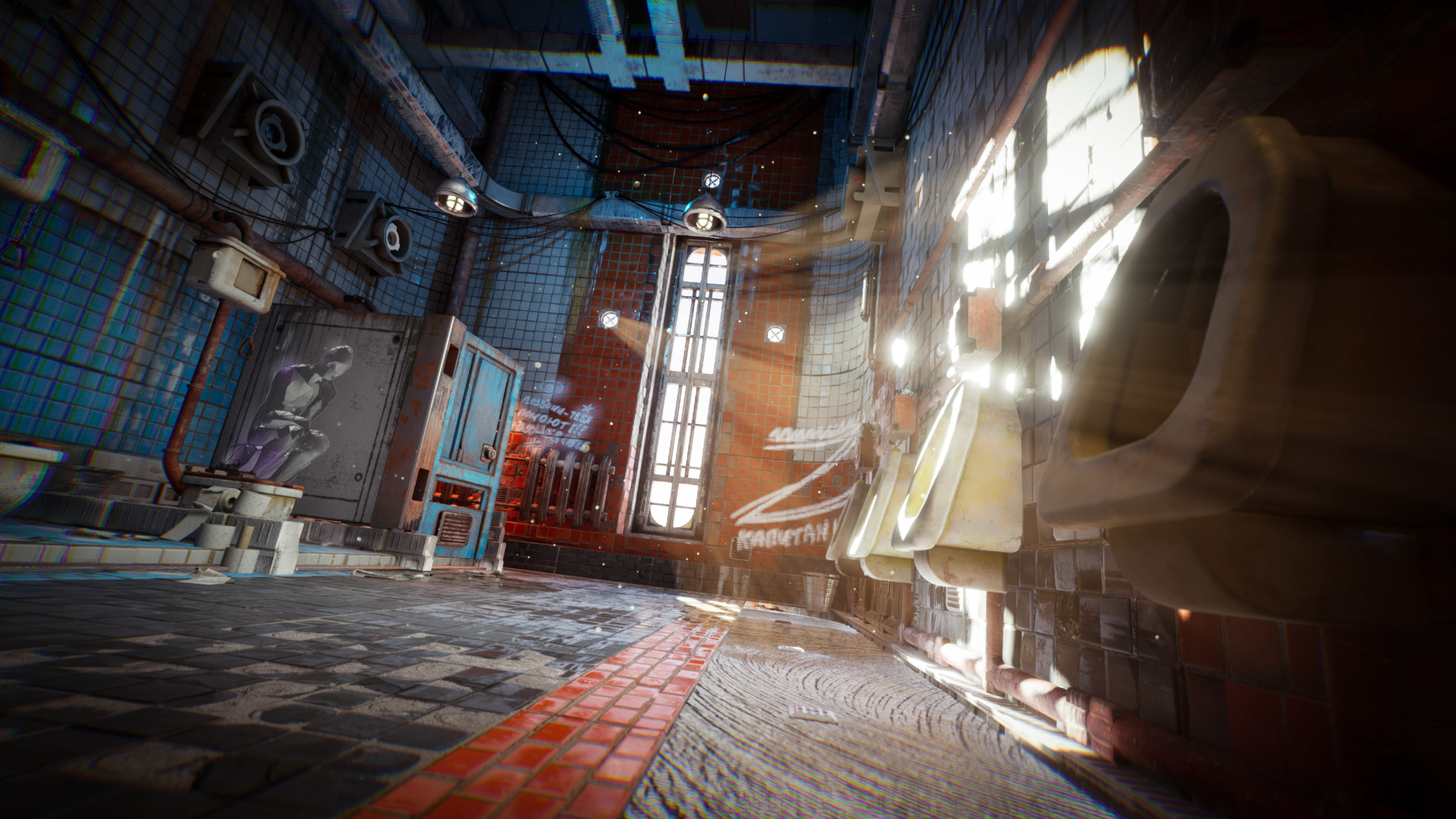 Cyberpunk Toilet Low-poly 3D model_2