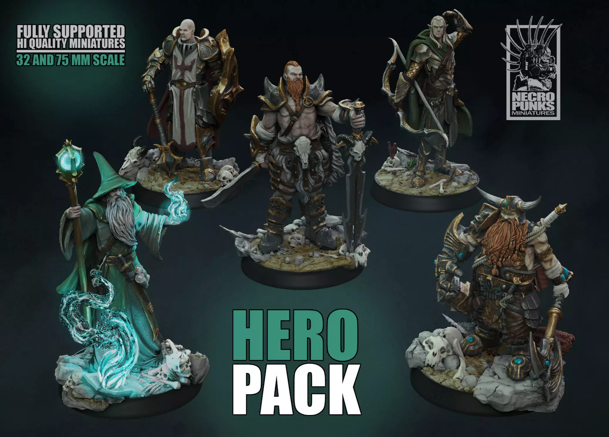 HERO PACK set 3D print model_0