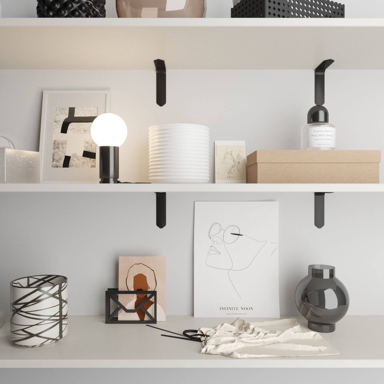 Decorative set N2 3D model_5