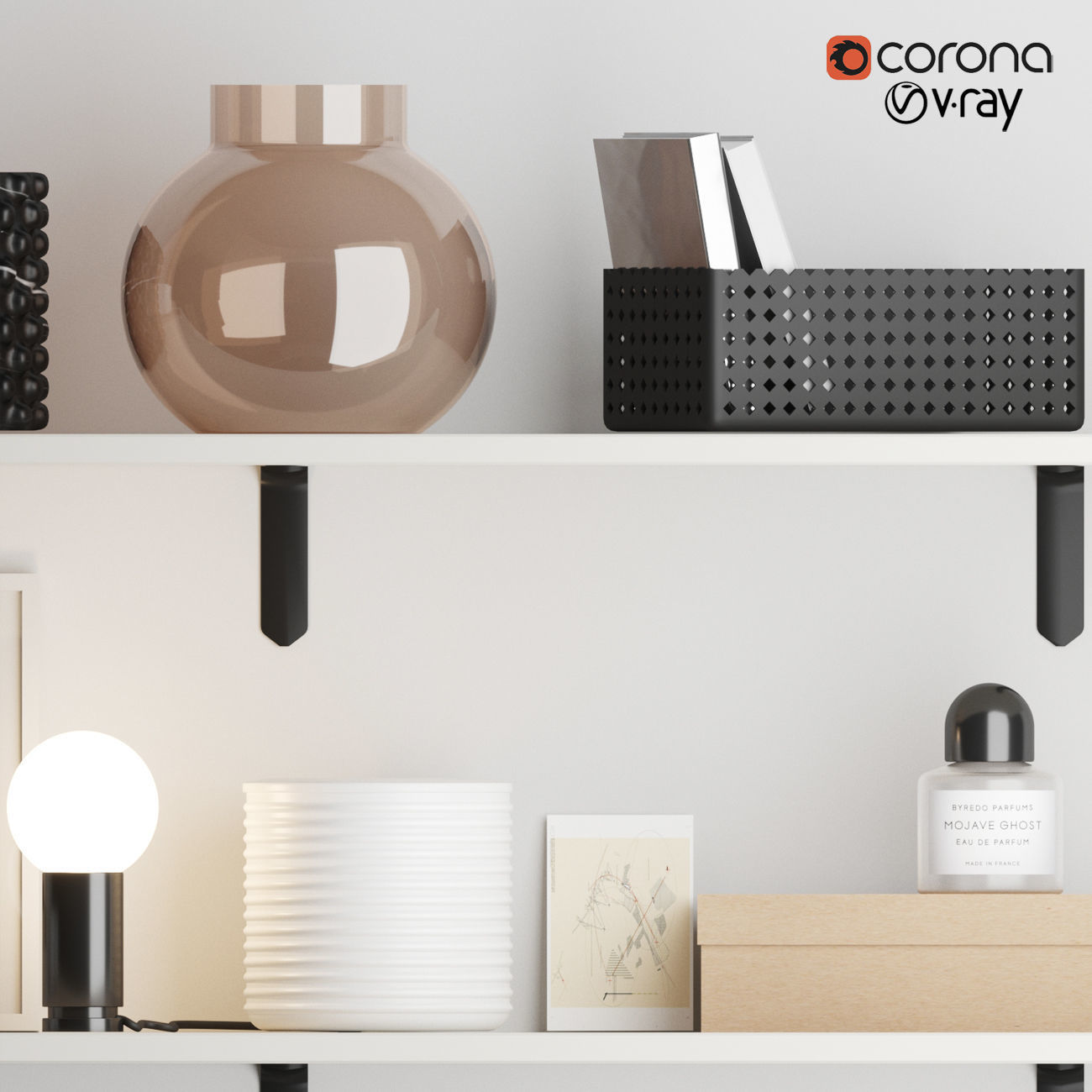 Decorative set N2 3D model_1