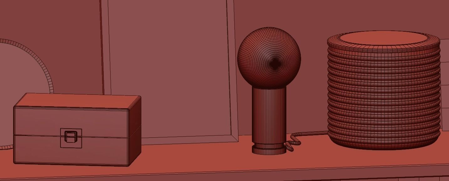 Decorative set N2 3D model_13