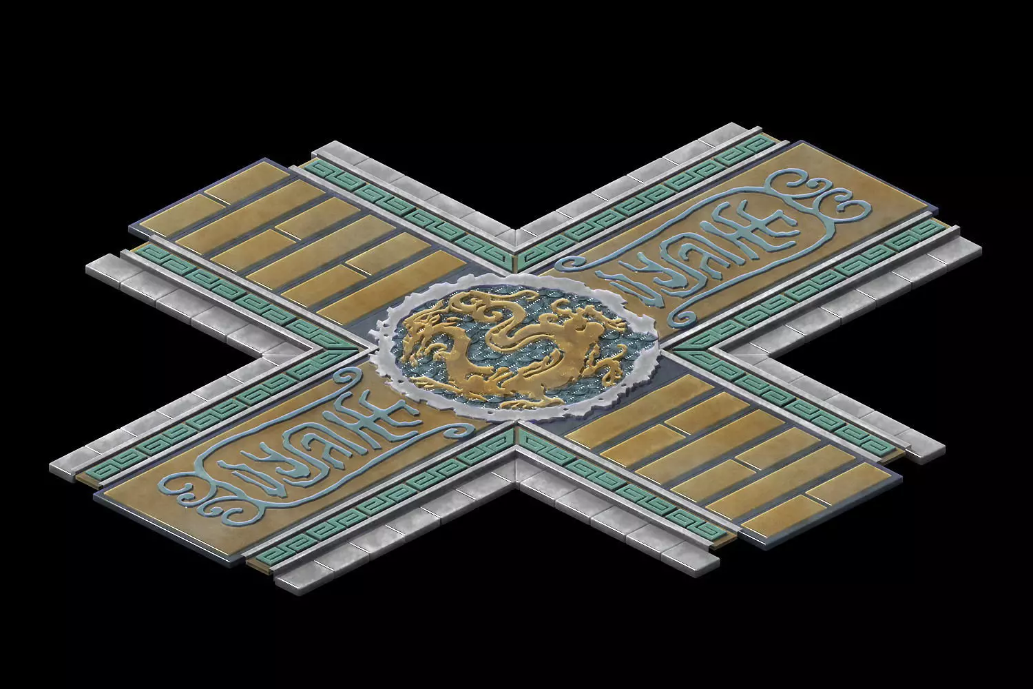 Game Model - Artificial Totem Slate 3D model_0