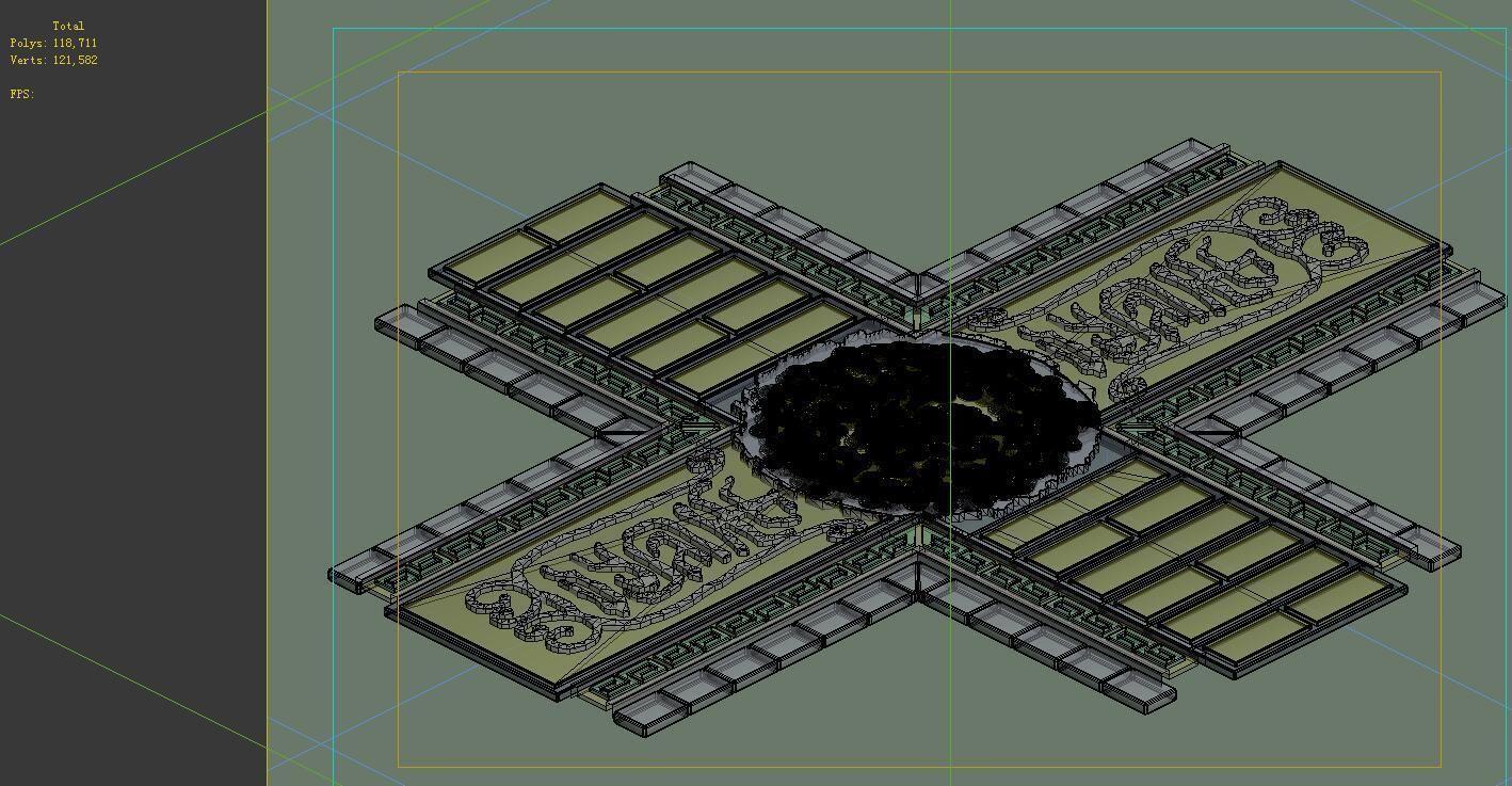 Game Model - Artificial Totem Slate 3D model_1