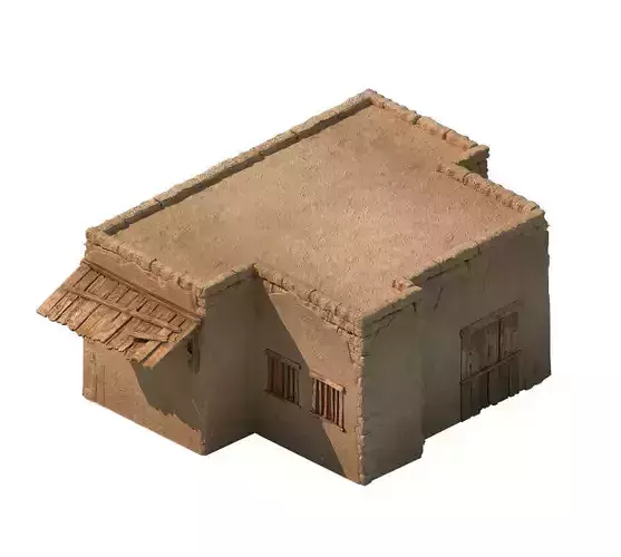Desert Ancient Battlefield - House 01